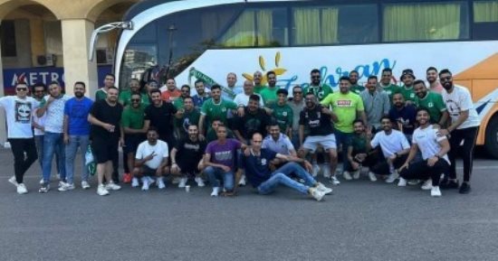جماهير المصرى يتوجهون لبرج العرب لمؤازرة فريقهم أمام فيوتشر بقبل نهائي كأس الرابطة