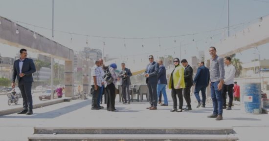 محافظ الدقهلية يوجه بسرعة انتهاء تطوير الشارع أمام استاد المنصورة.. صور