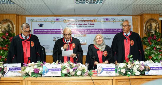 وزير التربية والتعليم يحضر مناقشة دكتوراة داخل جامعة المنصورة.. اعرف التفاصيل