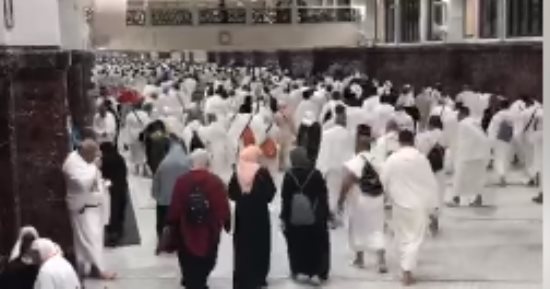 تليفزيون اليوم السابع يرصد سعى الحجاج بالصفا والمروة .. فيديو