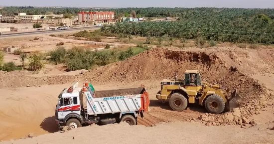 الوادي الجديد: بدء تنفيذ المدينة الشبابية البدوية بالداخلة على مساحة 12 فدانا