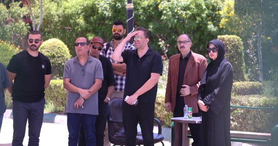 وصول جثمان المخرج جميل المغازى لمسجد الشرطة بالشيخ زايد.. وبوسى شلبى أول الحضور