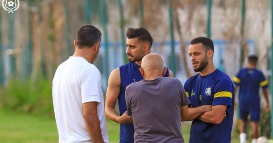 حمزة الجمل والعجوز يجتمعان مع باهر المحمدى وعمر الوحش فى مران الإسماعيلى
