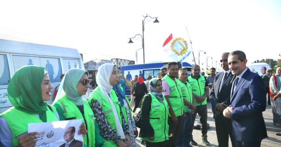 محافظ الغربية يشهد تدشين مبادرة 100 يوم صحة تحت شعار "معاك من أول يوم"