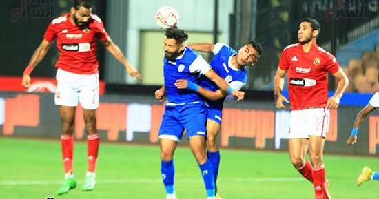 ربيعة يهدر ركلة جزاء للأهلى أمام منتخب السويس فى كأس مصر