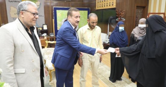 ذبح 232 رأس ماشية وتوزيع 11 طن لحوم أضاحٍ على المستحقين بالمنوفية.. صور