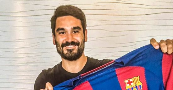 تفاصيل عقد جوندوجان مع برشلونة بعد انضمامه رسميًا اليوم