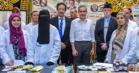فحص وعلاج 1202 حالة بقافلة جامعة طنطا الطبية الشاملة بمركز بسيون بالغربية