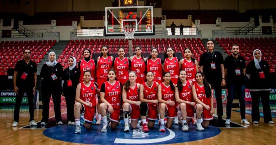 منتخب ناشئات السلة يتوج بالبطولة العربية 