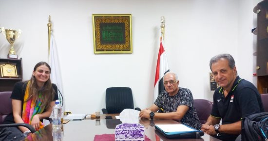 فريدة العسقلانى: أنا تحت أمر منتخب الطائرة فى أى وقت