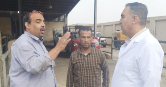 وكيل الطب البيطري يتفقد مجازر الإسماعيلية للتأكد من جاهزيتها لعيد الأضحى