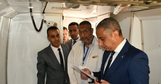 محافظ الفيوم يتفقد فعاليات المبادرة الرئاسية "100 يوم صحة"