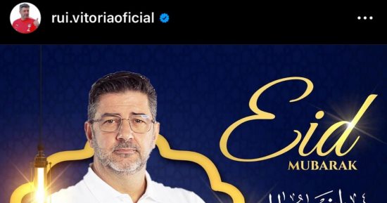 فيتوريا يهنئ الأمة العربية والمصريين بعيد الأضحى