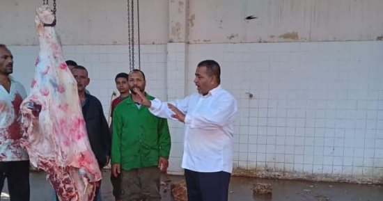 حملات تفتيشية مكثفة على مجازر المنيا للتأكد من جاهزيتها لذبح الأضاحى مجانا