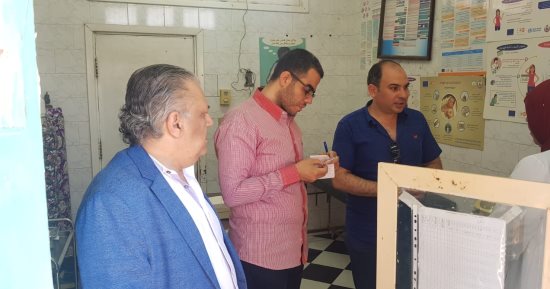 وكيل صحة الدقهلية يتفقد مستشفى السنبلاوين العام ووحدات حملة 100يوم صحة