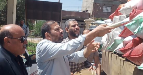 توريد 202 ألف طن قمح بت 22 موقعا فى كفر الشيخ
