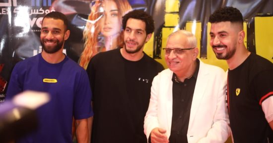 عمرو السولية ومصطفى شوبير وخالد مرتجى يحضرون عرض "مستر إكس".. صور