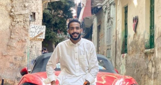 شاهد كهربا وأفشة نجما الأهلى بـ"جلابية العيد" بعد ذبح الأضحية