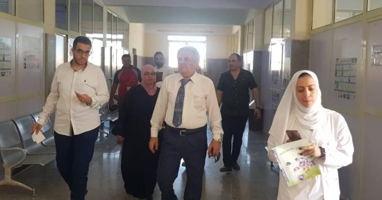 وكيل "صحة الدقهلية" يتفقد مستشفى صدر بهوت وعددا من الوحدات الصحية