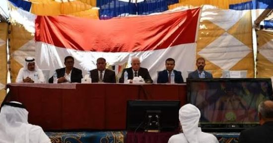 محافظ جنوب سيناء يعقد مؤتمرا جماهيريا للاحتفال بذكرى ثورة 30 يونيو