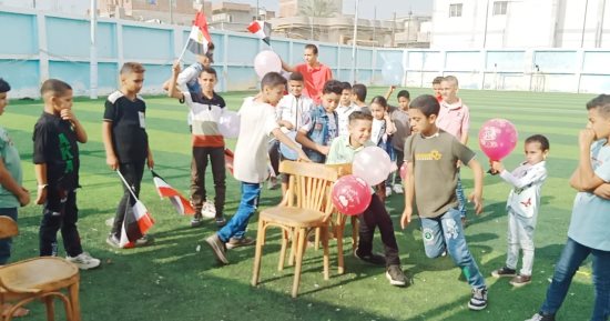إنطلاق فعاليات مبادرة "العيد أحلى" بمراكز شباب كفر الشيخ.. صور