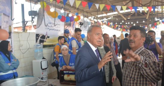 محافظ القليوبية ورئيس جامعة بنها يتفقدان المجازر لمتابعة سير العمل.. صور