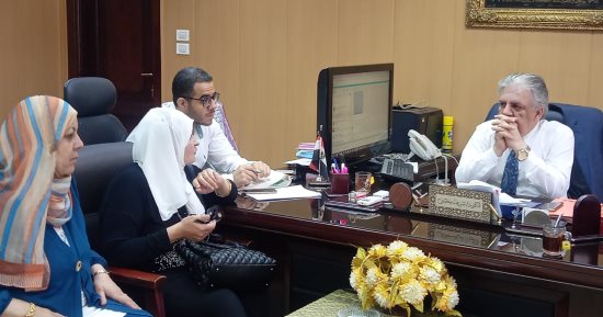 وكيل صحة الدقهلية يجتمع بالقيادات فى أول أيام العيد لمتابعة الخدمات الصحية 