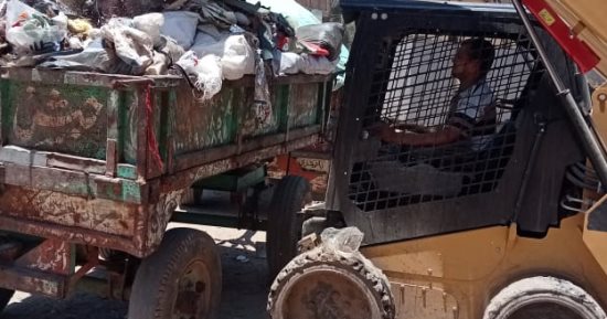رفع 255 طن قمامة خلال ثانى أيام عيد الأضحى فى الغربية