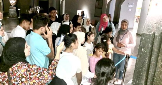 متحف كفر الشيخ يحتفل باليوم العالمى للكاميرا وإقبال كبير من المواطنين.. صور