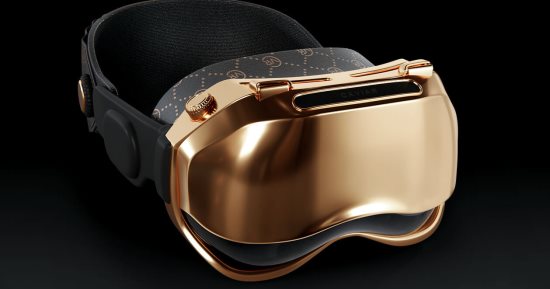 طرح نسخة مطلية بالذهب من Apple Vision Pro بـ46 ألف دولار