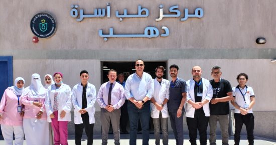 رئيس هيئة الرعاية الصحية يتفقد أعمال الإنشاءات والتجهيزات بمستشفى دهب الجديدة