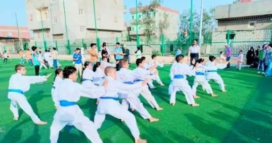 العيد أحلى.. فرق الكاراتيه بمراكز شباب كفر الشيخ تشارك بفعاليات "فرحة العيد"