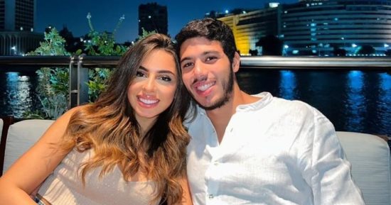 حفيد عادل إمام يحتفل بخطوبته على فتاة من خارج الوسط الفنى.. صور
