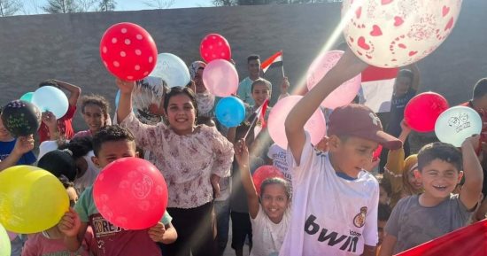ملاهى وبالونات فى استقبال رواد مراكز شباب كفر الشيخ فى رابع أيام عيد الأضحى