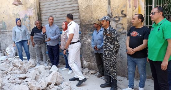 انهيار جزئى بمطبعة في الإسكندرية.. وحي الجمرك: مسجلة في التراث