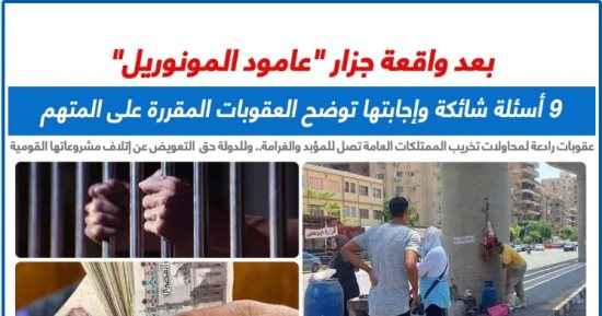 مفاجأة فى واقعة جزار عمود المونوريل.. للدولة حق التعويض عن الإتلاف.. برلماني