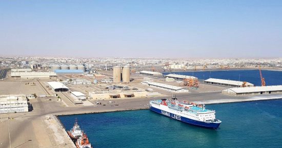 انتظام العمل بموانئ البحر الأحمر وتداول 266 شاحنة