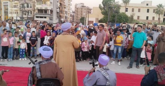 ثقافة الأقصر تحتفل فى ساحة أبو الحجاج بالذكرى العاشرة لثورة 30 يونيو.. صور