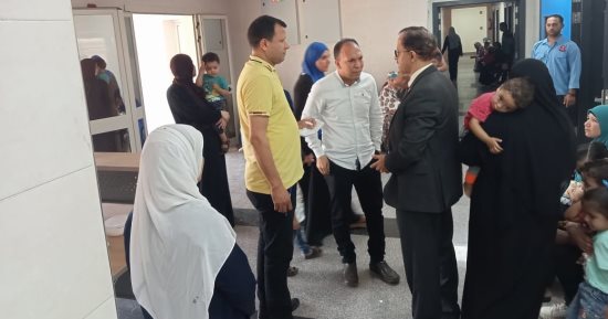 وكيل "صحة المنوفية" يتفقد الخدمات الطبية بمستشفيات منوف