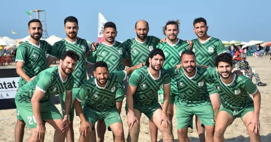 نتائج الجولة الثالثة فى بطولة دورى الكرة الشاطئية