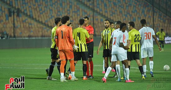 الزمالك يضيف الرابع والخامس فى شباك المقاولون بأقدام الجزيرى وشيكابالا.. صور