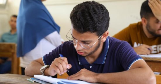 إصابة طالب فى الباجور بأزمة قلبية أثناء امتحان البلاغة بالثانوية الأزهرية