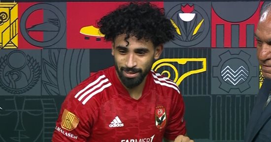 مروان عطية رجل مباراة الأهلي والإسماعيلي