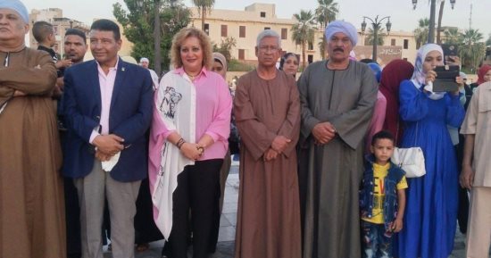 ثقافة الأقصر تنهى احتفالات ذكرى ثورة 30 يونيو بساحة أبو الحجاج.. صور