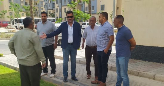 رئيس جهاز حدائق العاصمة يتفقد مشروعات محدودى ومتوسطى الدخل