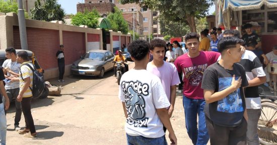 طلاب الثانوية العامة بالقناطر الخيرية: قطعة الإنجليزى كانت صعبة