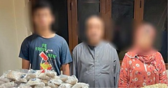 الداخلية تضبط شحنة مخدرات بقيمة 36 مليون جنيه