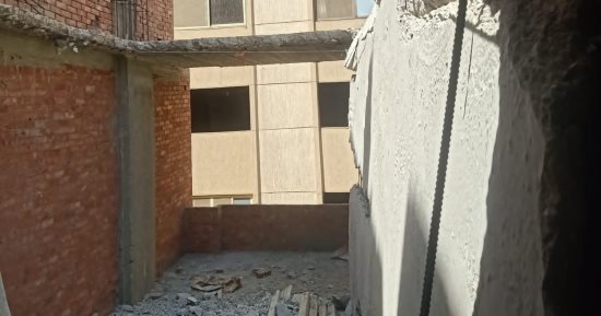 الجيزة: إزالة مخالفات بناء عقار فى حى الهرم استجابة لشكاوى المواطنين