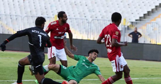 15 دقيقة.. الأهلي 2 – 0 الاتحاد السكندري.. معلول وكهربا يتقدمان للأحمر