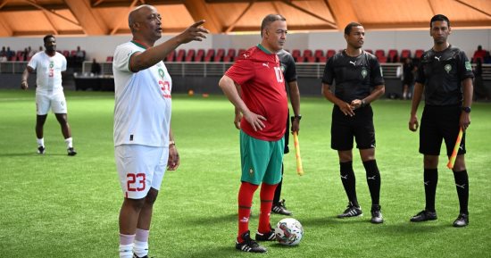 لقاء استعراضى بين أساطير المغرب وأفريقيا قبل نهائى أمم أفريقيا تحت 23 عاما